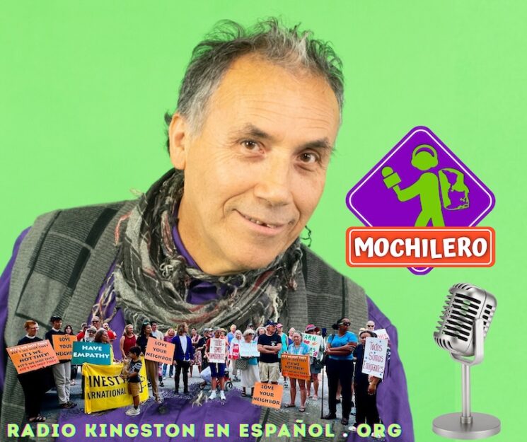Mochilero con Antonio Flores-Lobos