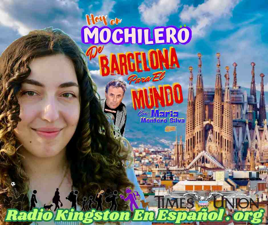 Mochilero-Maria Montero Silva; de Barcelona para el Mundo