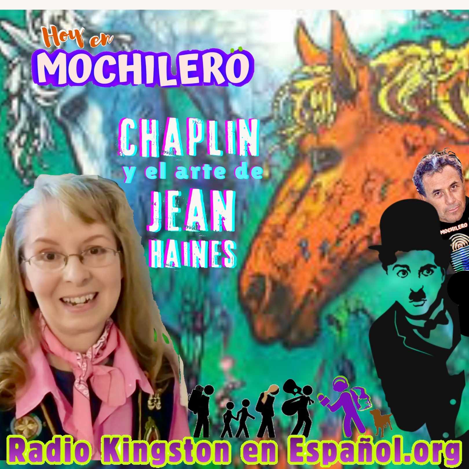 Jean Haines, Chaplin y Caballos …