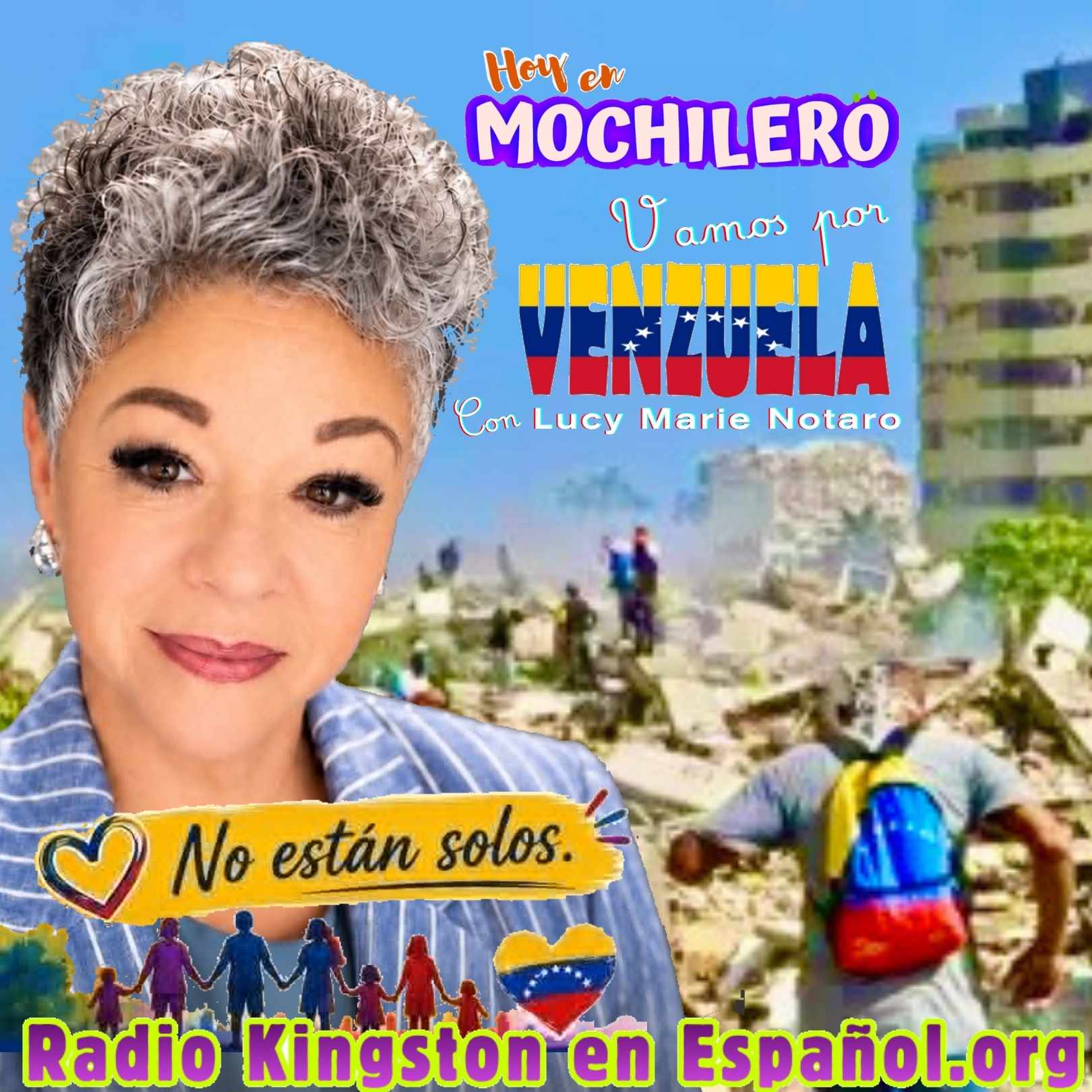 LUCY MARIE NOTARO; Ofreciendo terapias para personas sufriendo por los Terremotos en Venezuela …